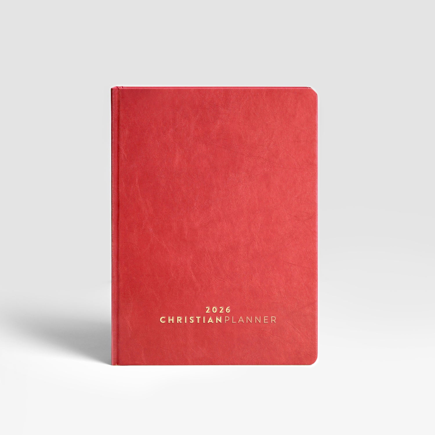 Hardcover Cherry Red|Monogram Text