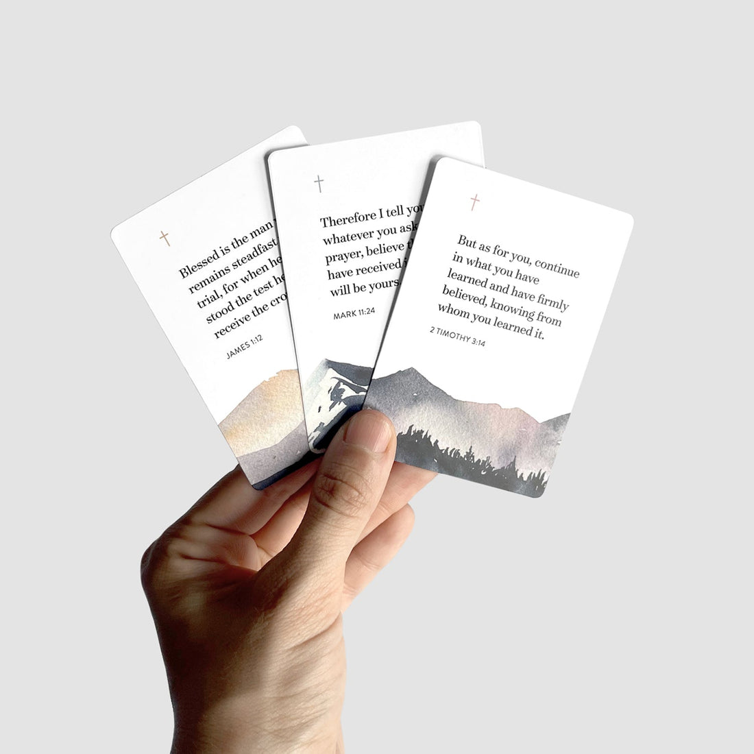 "Faith Moves Mountains" Devotional Deck