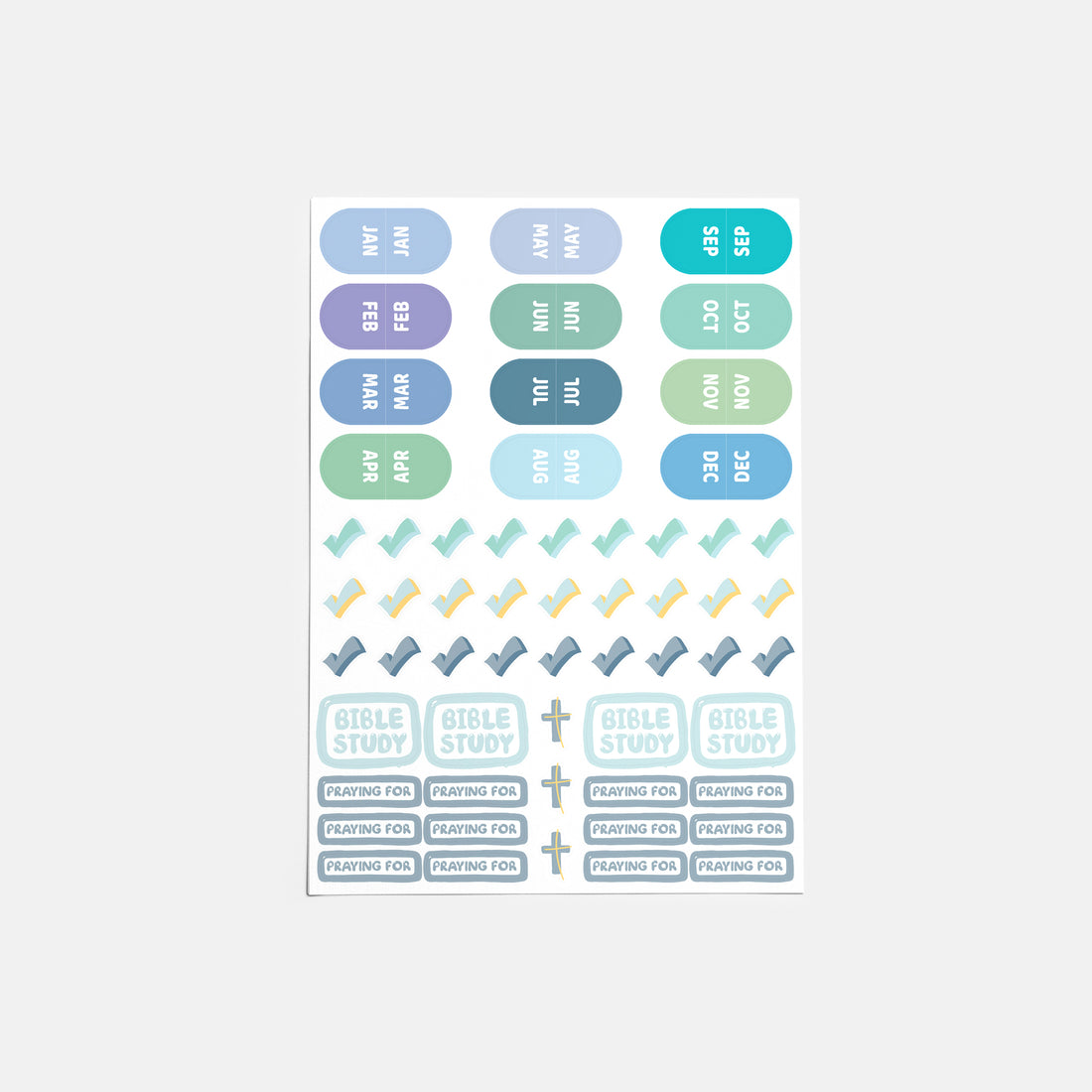 2027 Christian Planner Classic - Monthly Tabs