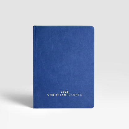 Hardcover Cobalt Blue|Monogram Text