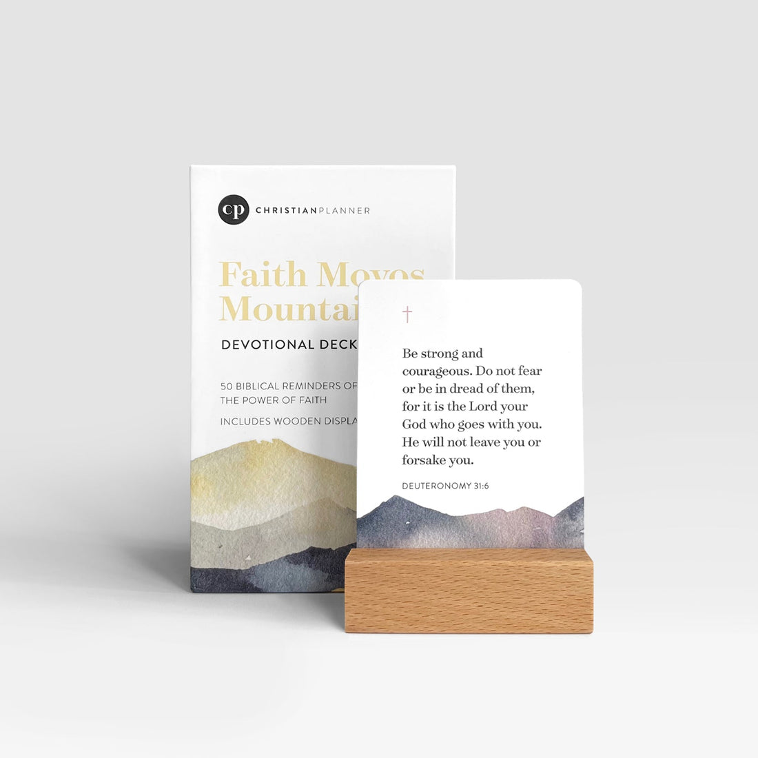 "Faith Moves Mountains" Devotional Deck
