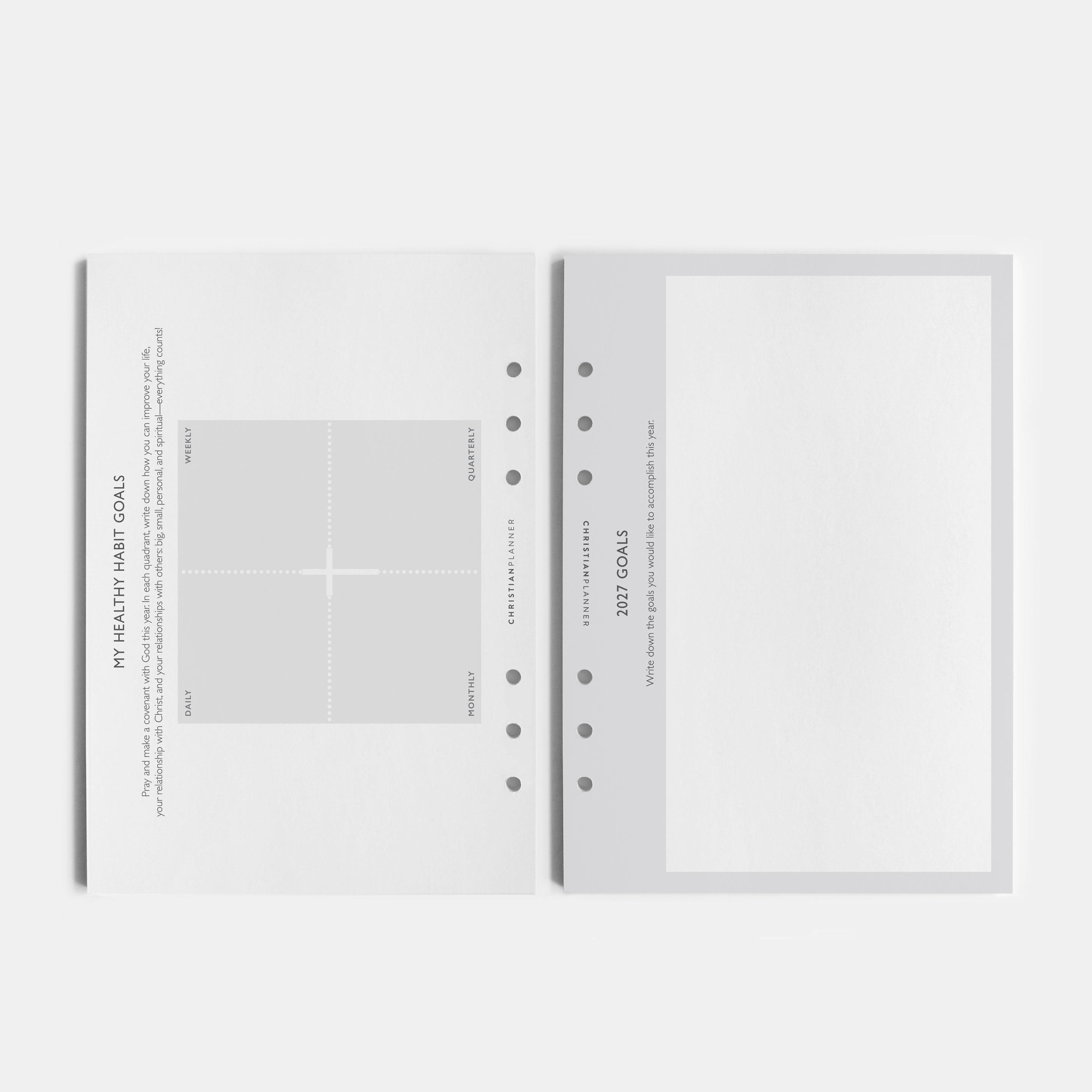 2027 Christian Planner  -  A5 Ring Bound Insert