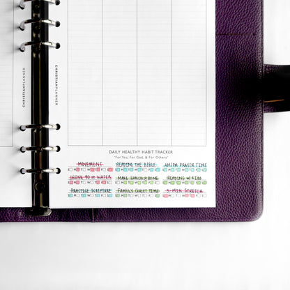 2027 CP Binder (A5) System - Monthly Tabs