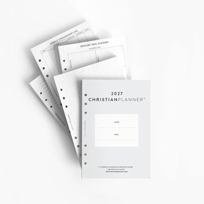 2027 CP Binder (A5) System - Monthly Tabs