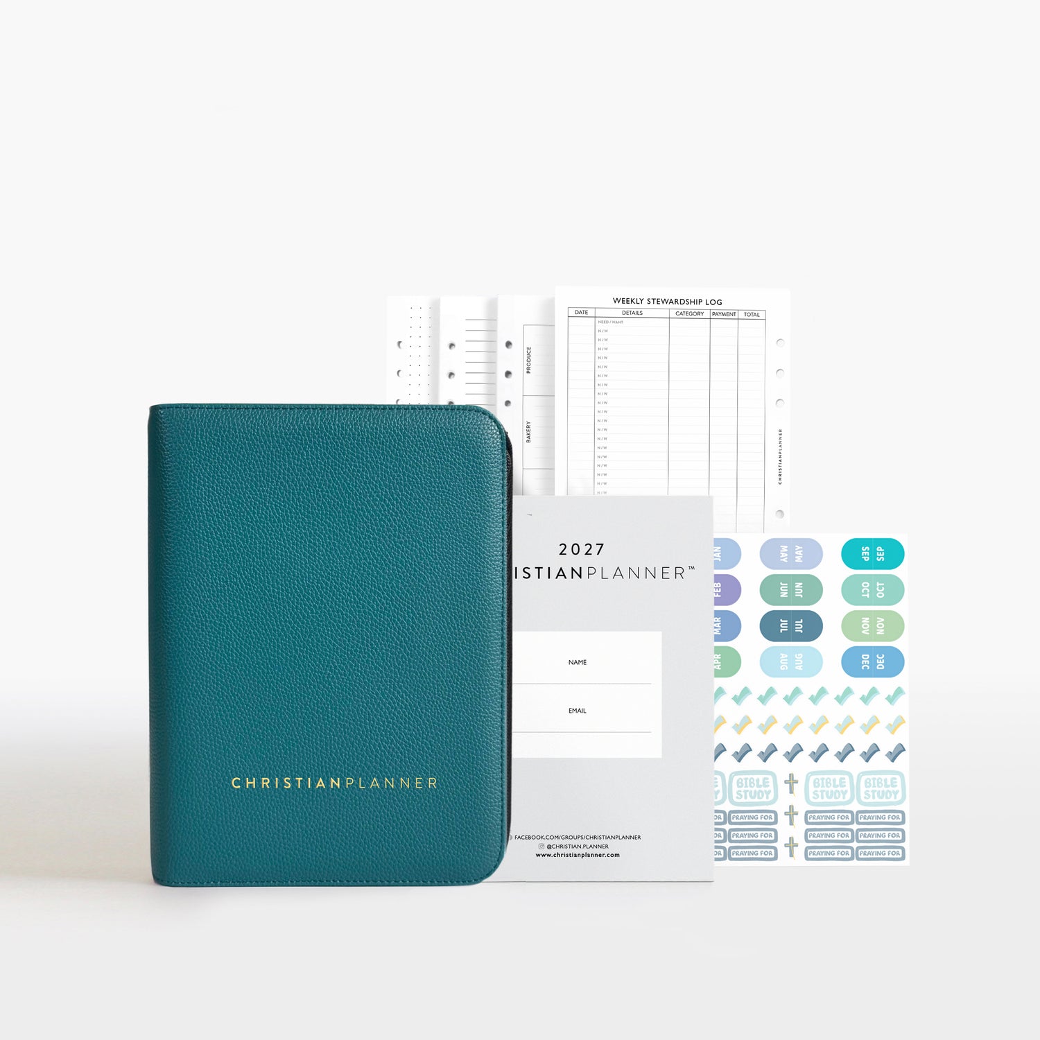 2027 CP Binder (A5) System - Monthly Tabs