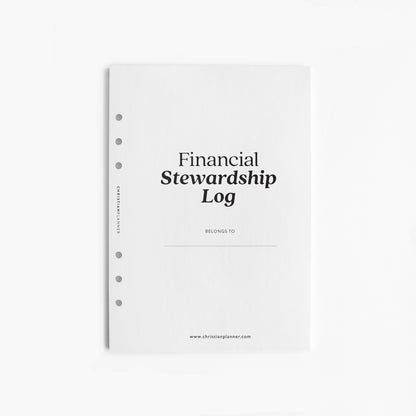 Financial  -  A5 Ring Bound Insert