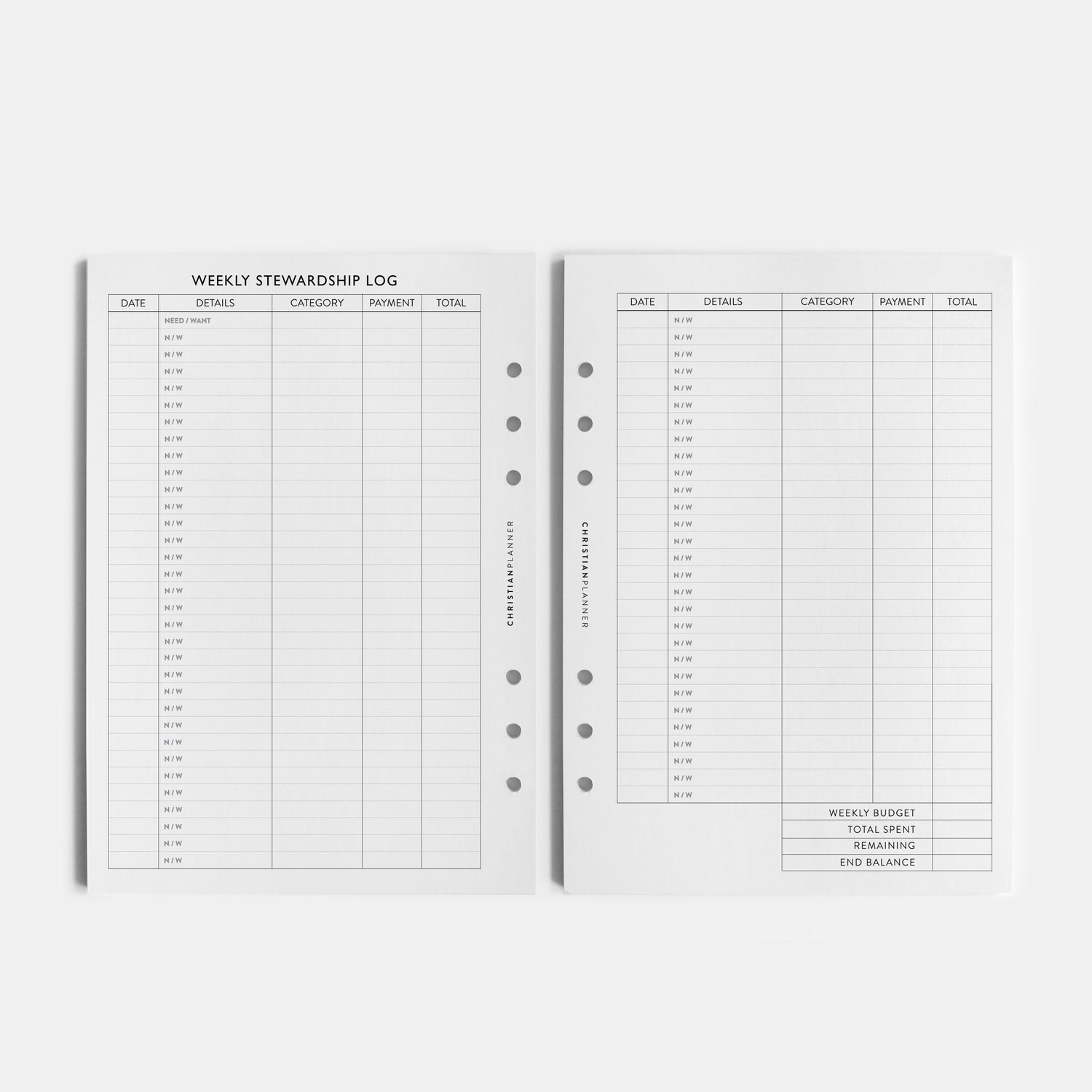 Financial Insert