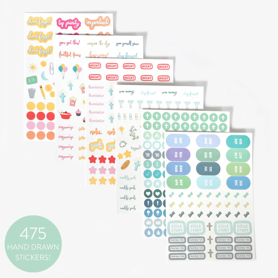 Productivity Sticker Pack