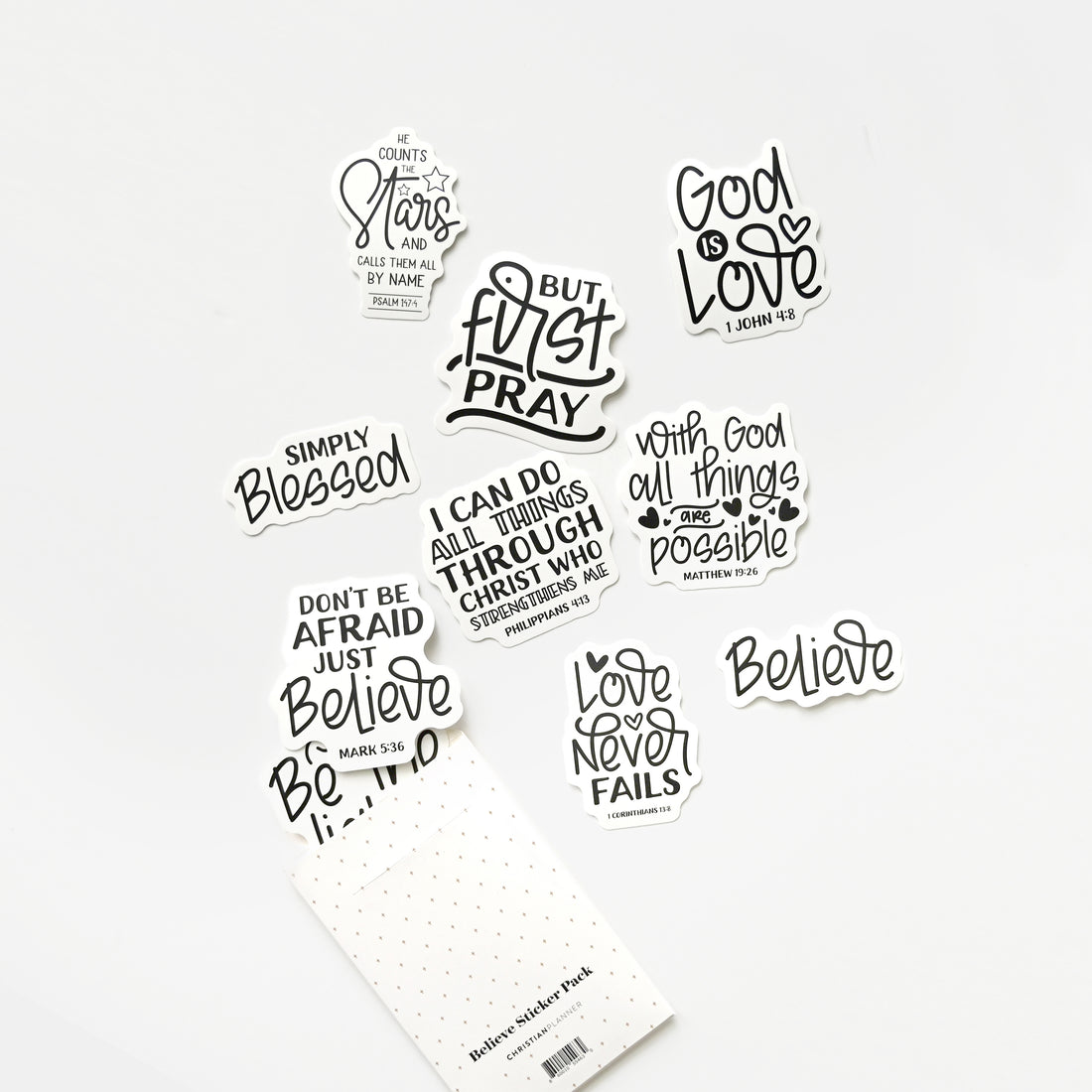 Believe Sticker Pack